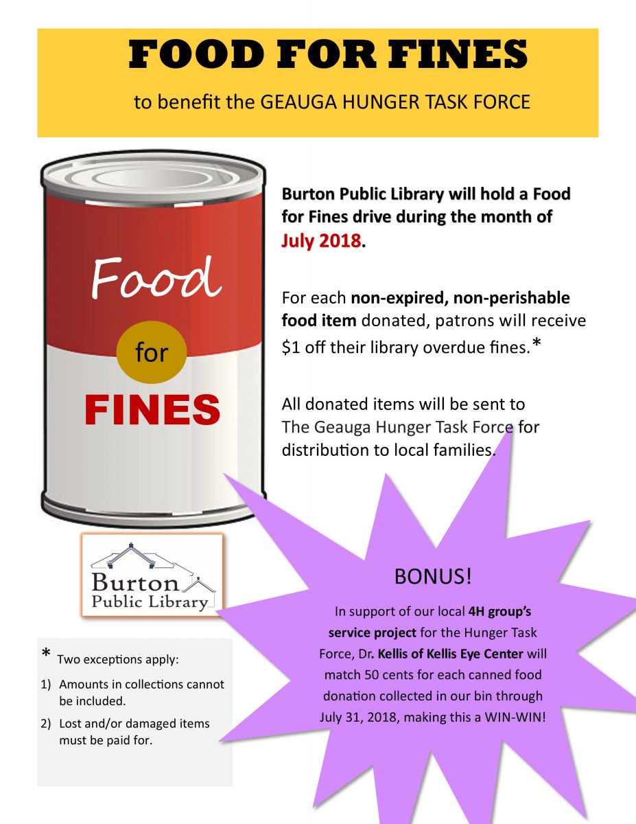 Food for Fines