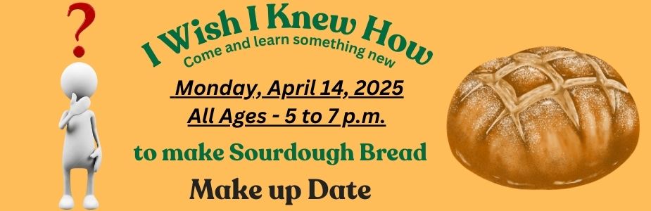 I wish I knew how to Sourdough make-up date