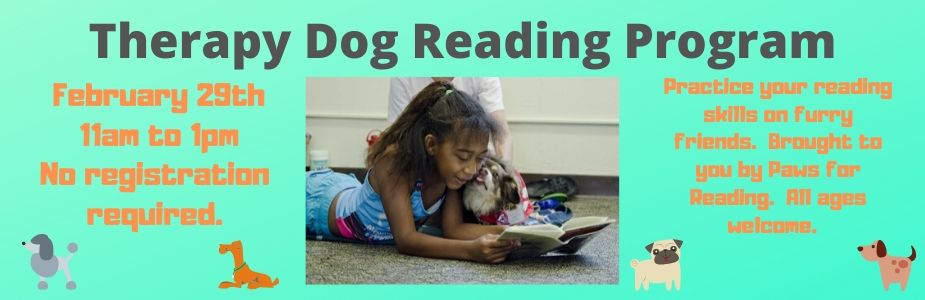 Therapy Dog Reading Program